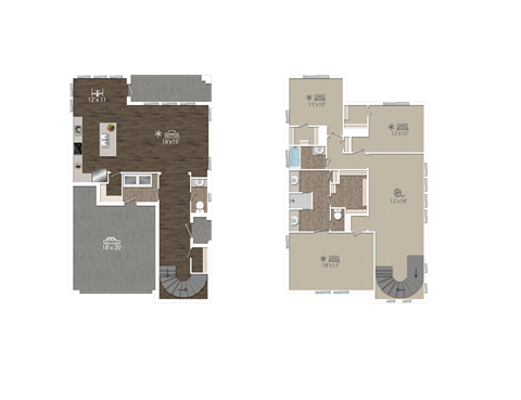 Cottages at the Realm The Mary Floor Plan